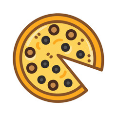  Delicious Olive Cheese Pizza