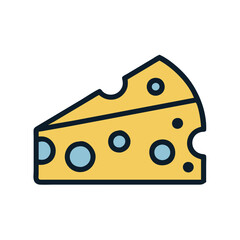  Nutritious Cheese Slice with Holes