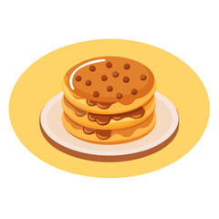  Tasty Chocolate Chip Pancakes