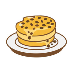  Fluffy Chocolate Chip Pancakes