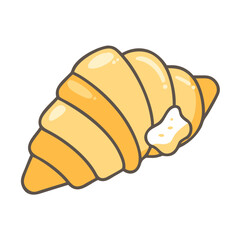  Tasty Croissant with Butter