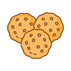  Chewy Oatmeal Cookies with Chocolate Chips
