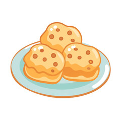  Homestyle Scones with Creamy Topping
