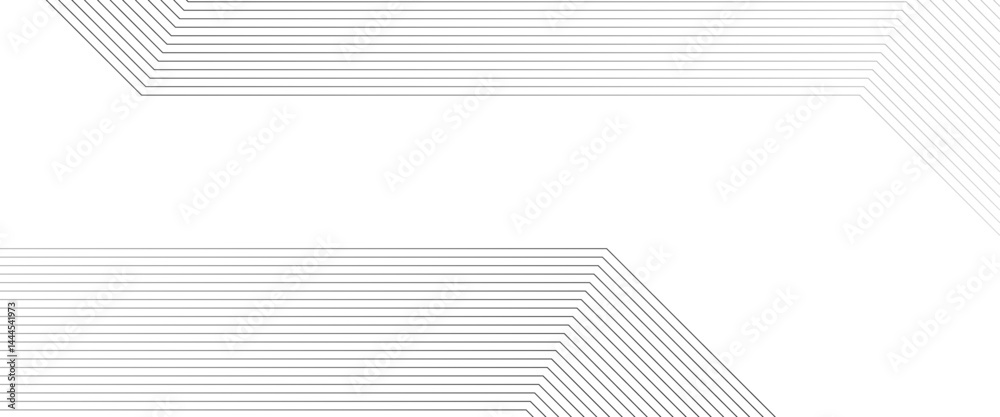 Poster Abstract background wave line elegant white striped diagonal line technology concept web texture.