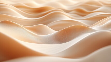 Obraz premium Abstract illustration of flowing, undulating surface texture.