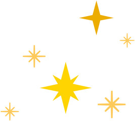 Obraz premium Christmas Shiny Star Element 