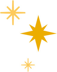 Christmas Shiny Star Element
