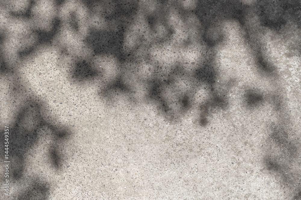Aufkleber leaves shadows. leaves bokeh nature sunny summer cozy background with sunlight. leaves and trees sha