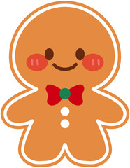 Cute Christmas Gingerbread  