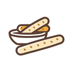  Savory Garlic Breadsticks for Dipping