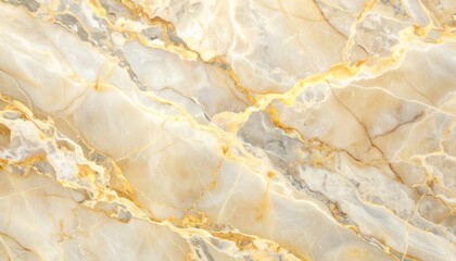 Fototapeta premium Elegant marble texture with golden veins interior design surface material luxurious environment close-up aesthetic appeal