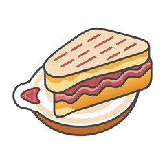  Savory Grilled Bacon and Brie Sandwich
