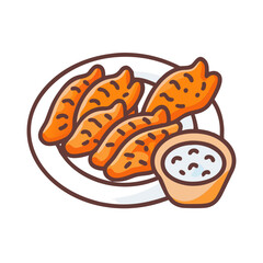  Savory Grilled Chicken Wings with Ranch