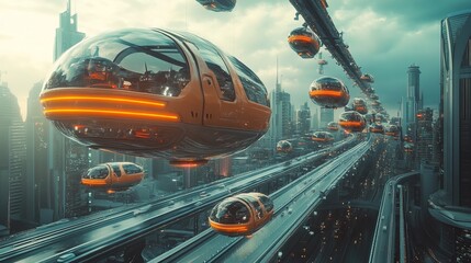 Futuristic City Transportation