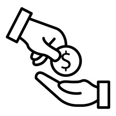 Outline Charity Icon