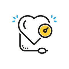Multi color icon for high
