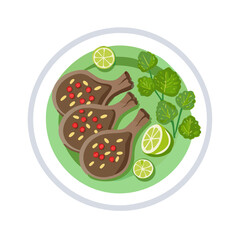  Juicy Grilled Lamb Chops with Mint Sauce