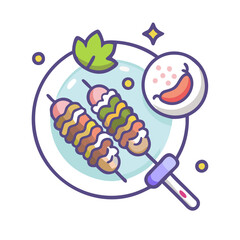  Flavorful Grilled Lamb Kebabs with Yogurt