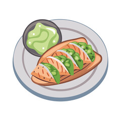  Delicious Salmon Tacos with Salsa Verde