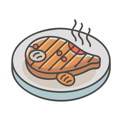  Grilled Salmon with Maple Glaze