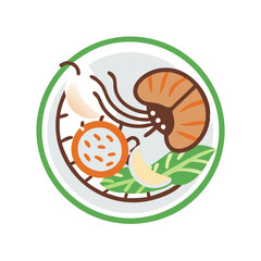  Grilled Shrimp with Coconut Lime Dressing