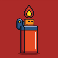 lighter vector