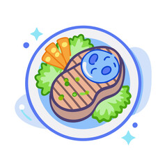  Zesty Grilled Steak Salad with Blue Cheese