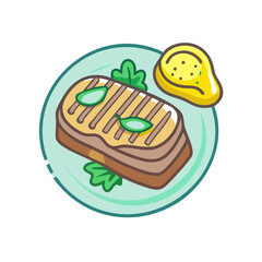  Delicious Grilled Steak with Chimichurri Butter
