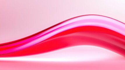 A flowing and elegant curved abstract design with color gradients
