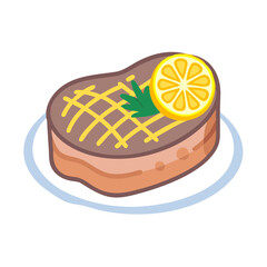  Delicious Grilled Tuna Steak with Lemon Zest