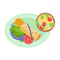  Tasty Grilled Vegetable Fajitas with Guacamole