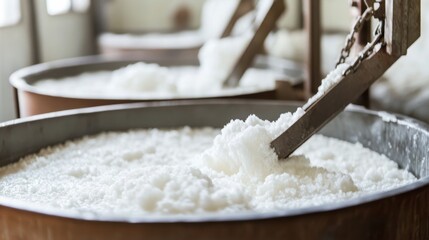 Raw Syrup Production Process in Industrial Setting