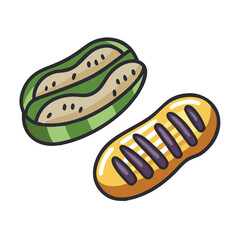  Tasty Grilled Zucchini and Eggplant Slices