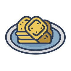  Delicious Plate of French Toast