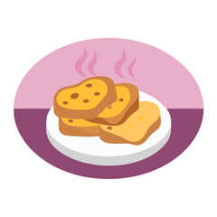  Tasty Plate of French Toast