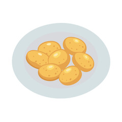  Delicious Plate of Roasted Baby Potatoes