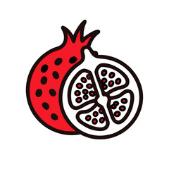  Tasty Pomegranate Split Open