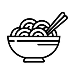  Delicious Rice Noodles in a Bowl