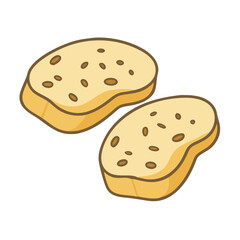  Savory Roasted Garlic Bread Slices