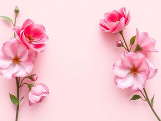 Fototapeta premium Soft Blossoms for a Special Woman