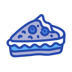  Tasty Slice of Blueberry Pie