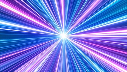 Warp Speed Tunnel - Time Travel or Hyperdrive Light