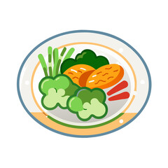  Artistic Steamed Vegetables Design
