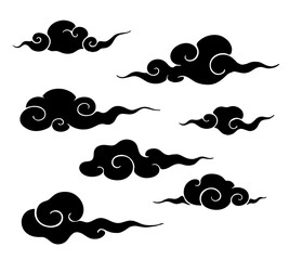 和風の雲