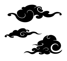 和風の雲