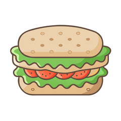  Savory Tuna Salad Sandwich Artwork