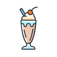  Artistic Vanilla Milkshake Design