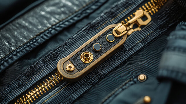 A premium-quality zipper puller designed for durability and aesthetic appeal, resembling top-tier accessories like YKK
