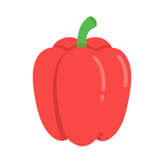  Fresh Whole Red Bell Pepper for Culinary Creations