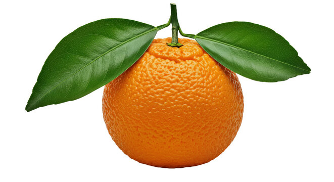 Whole Sour Orange Isolated White Background Citrus Aurantium Seville Orange Fresh Bitter Fruit Cutout